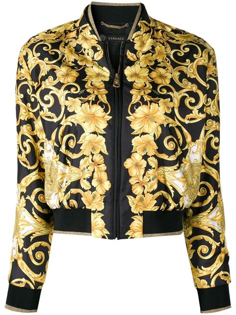 versace jacket cropped|versace coats for women.